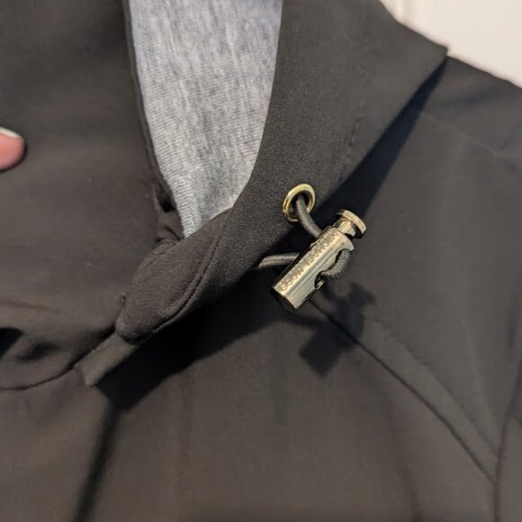 Michael Kors Women's Hooded Anorak Rain Coat (Size Large, Hunter Green) - Picture 8 of 12